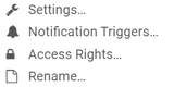 Edit Context Menu Edit Context Menu
