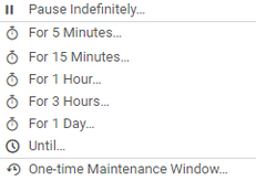 Pause Context Menu Pause Context Menu