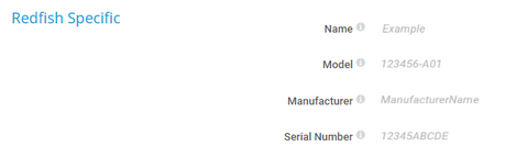 Redfish Specific Redfish Specific